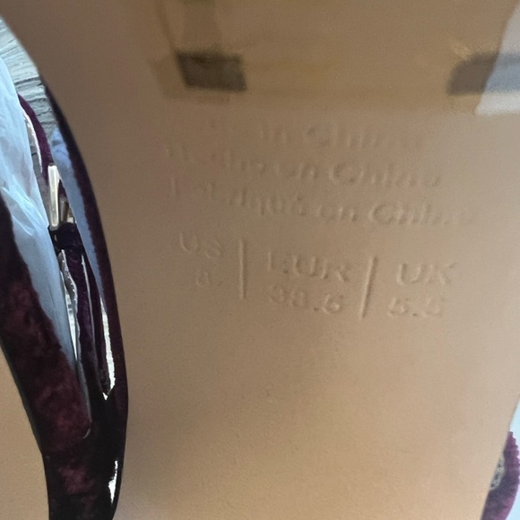 Draper James Paloma Platform Heels in Burgundy - Picture 12 of 12